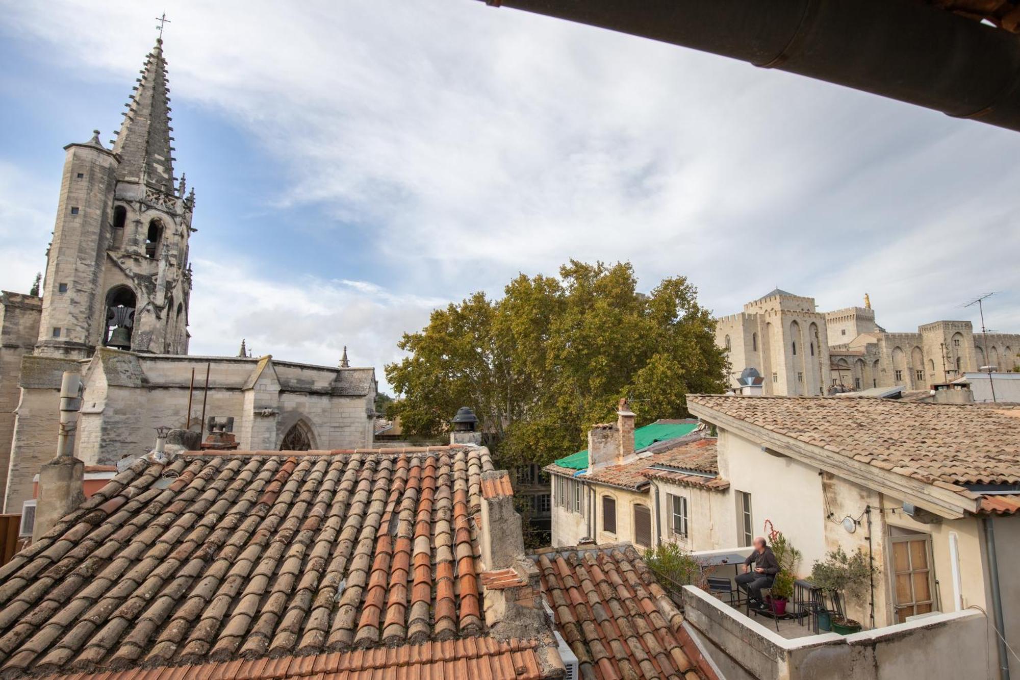 Le Ciel Du Palais - Intramuros - 2 Ch - Wifi Avignon Extérieur photo
